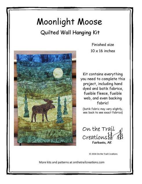 Moonlight Moose Quilt