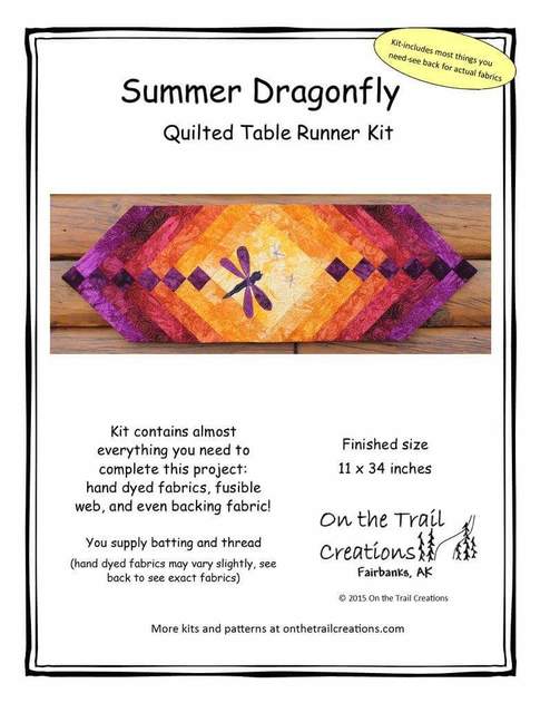 Summer Dragonfly Table Runner