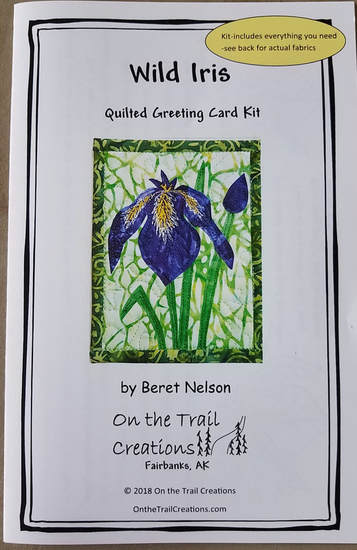 Wild Iris Quilted Card Kit