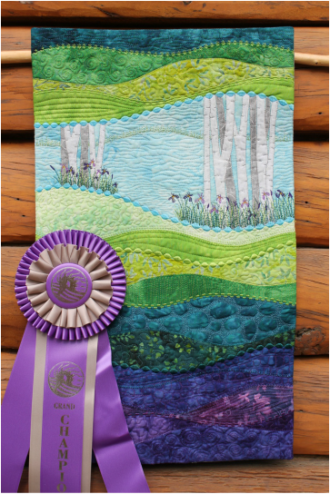 Serenity wall hanging quilt - grand champion