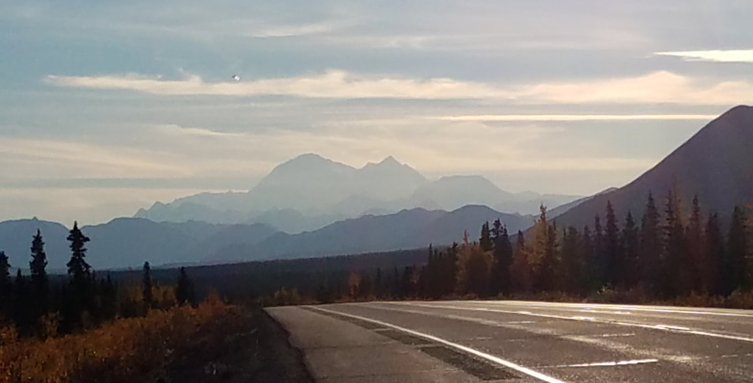 View of Denali from Broad Pass