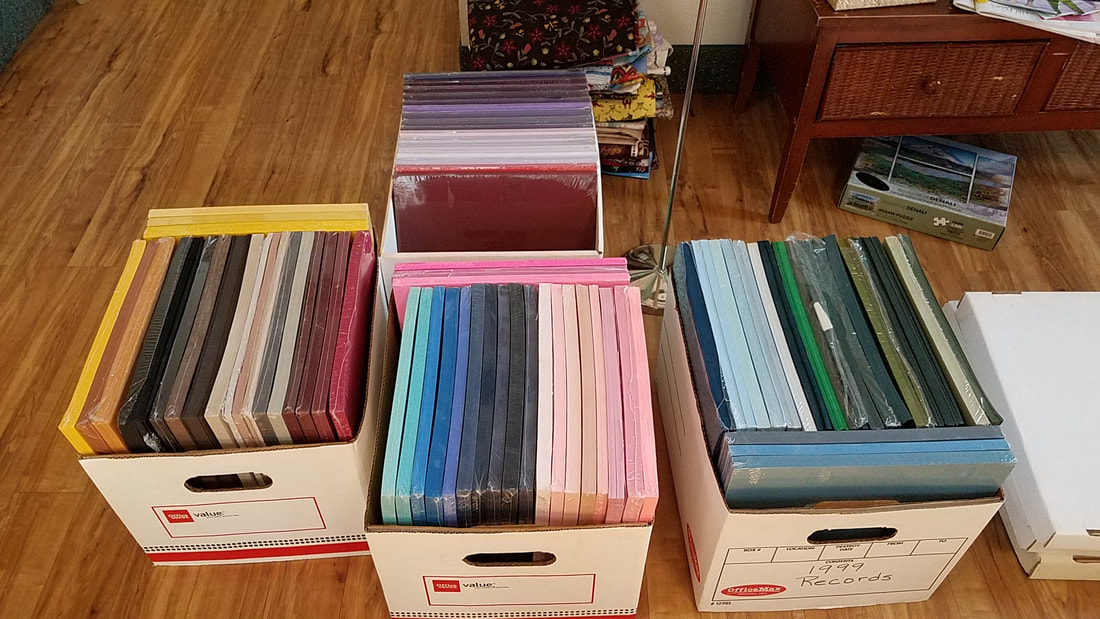 Boxes of Cardstock
