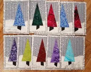 Winter Trees Cards