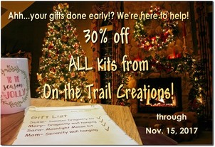 30% off pre-Christmas sale