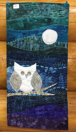 night owl wall hanging quilt kit