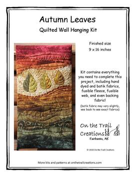 Autumn Leaves Wall Hanging Kit