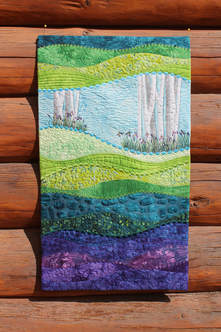 Serenity Quilted Wall Hanging