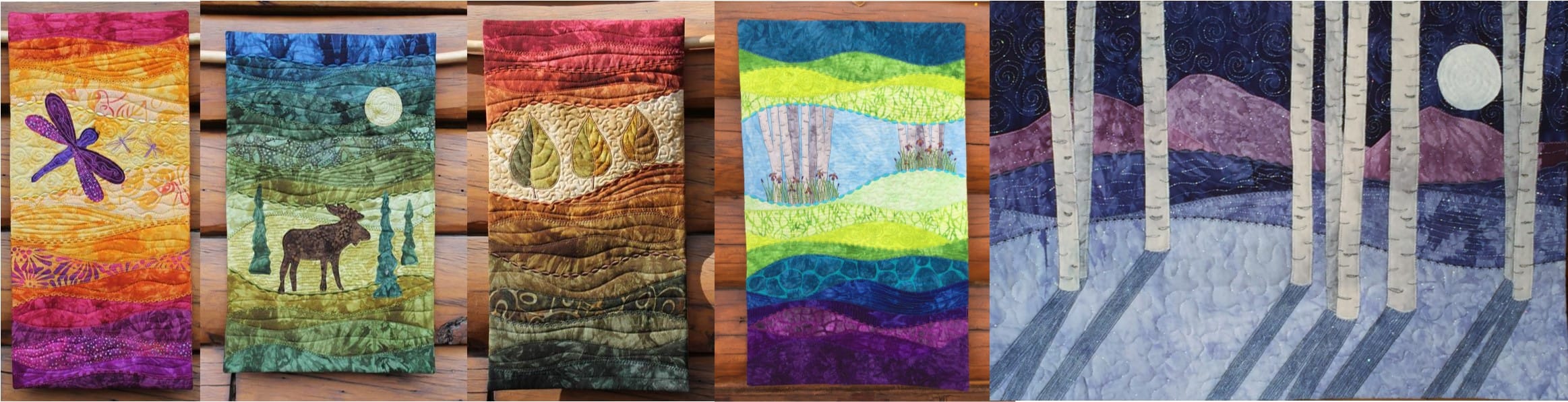 Wall hanging quilts