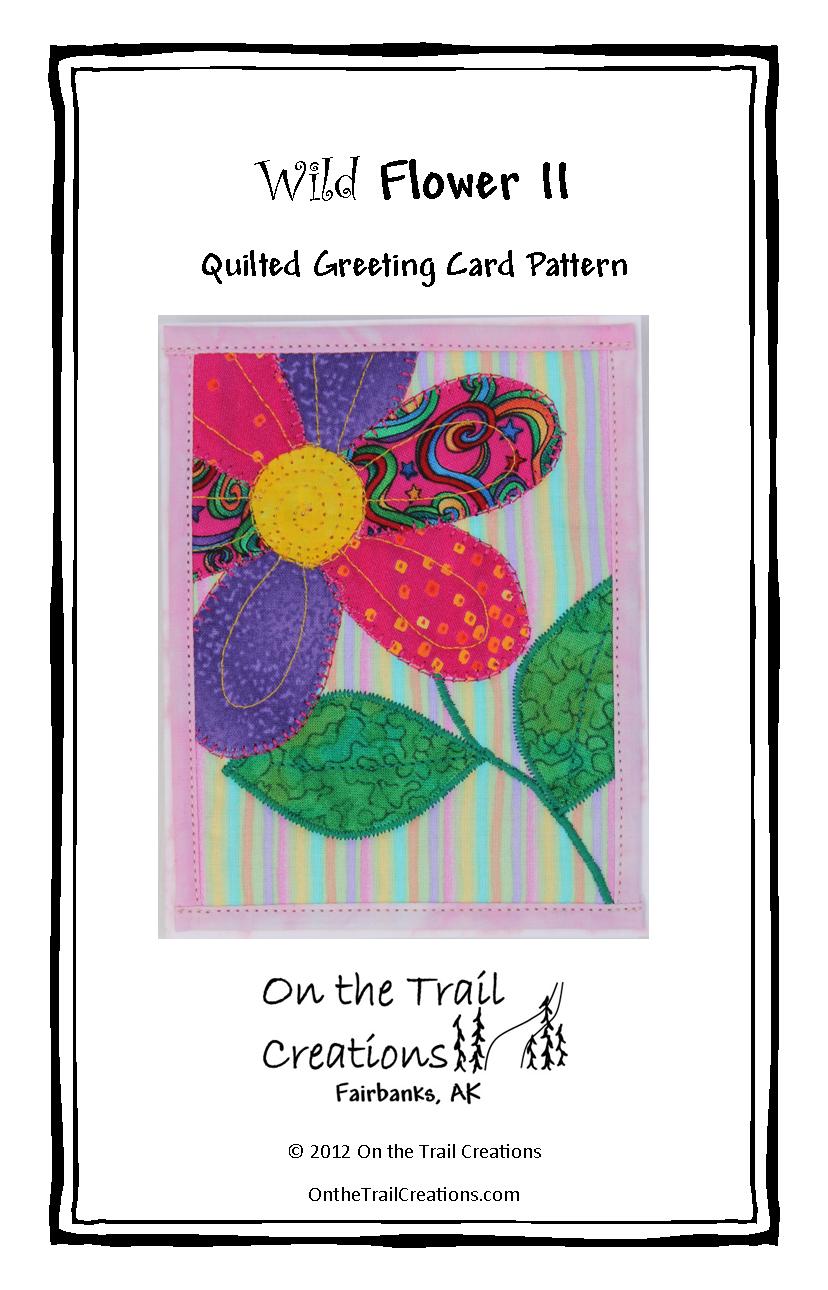 Wild Flower II card pattern